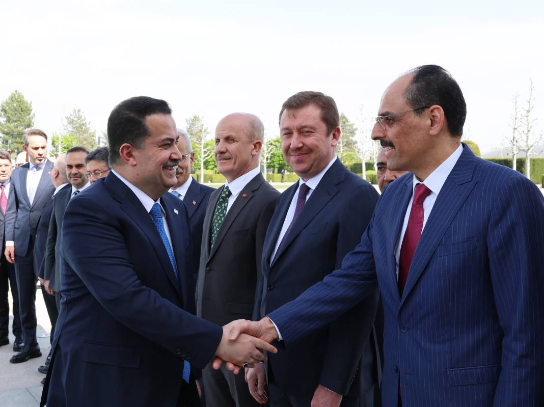 Irak Başbakanı Ankara’da! Külliye’de resmi tören: Sudani’den güç birliği mesajı... - Resim: 8